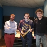 Chiara Recording Studio, Moncalieri 2021, registrazione di 'Invocazione al deserto' (con Natalino Ricciardo e Claudio Chiara)